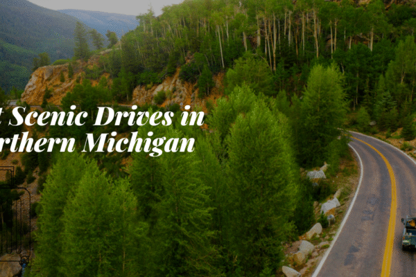 Explore the most beautiful scenic drives in northern Michigan. Explore nature, colors, and peace